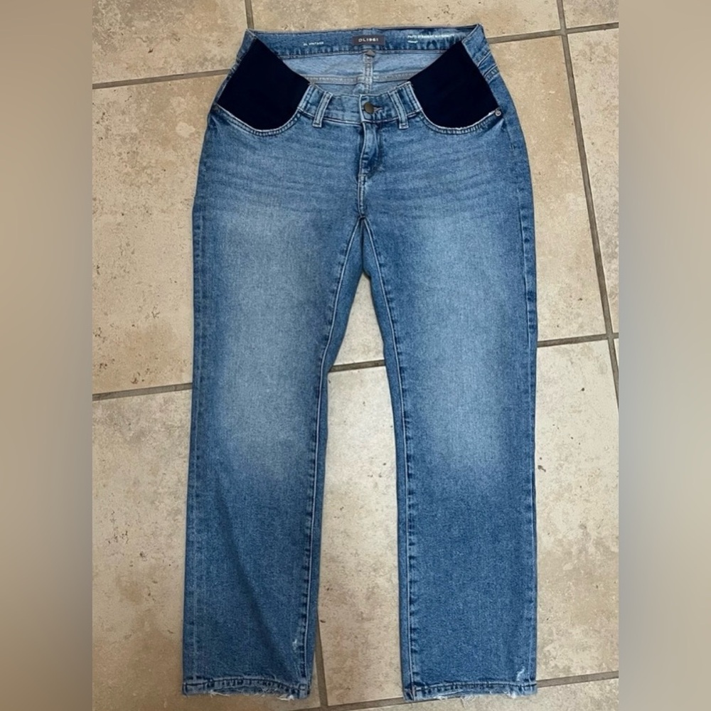 DL1961 Patti Straight Maternity Ankle Jeans - Picture 4 of 4